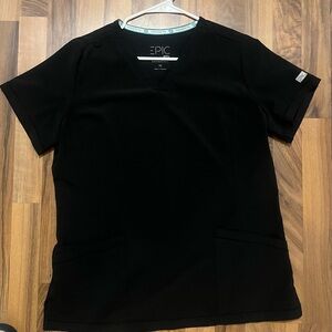 Women's Black Scrub set